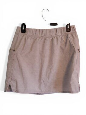 Calia Gray Athleisure Skort Skirt With Shorts Women's Size Medium